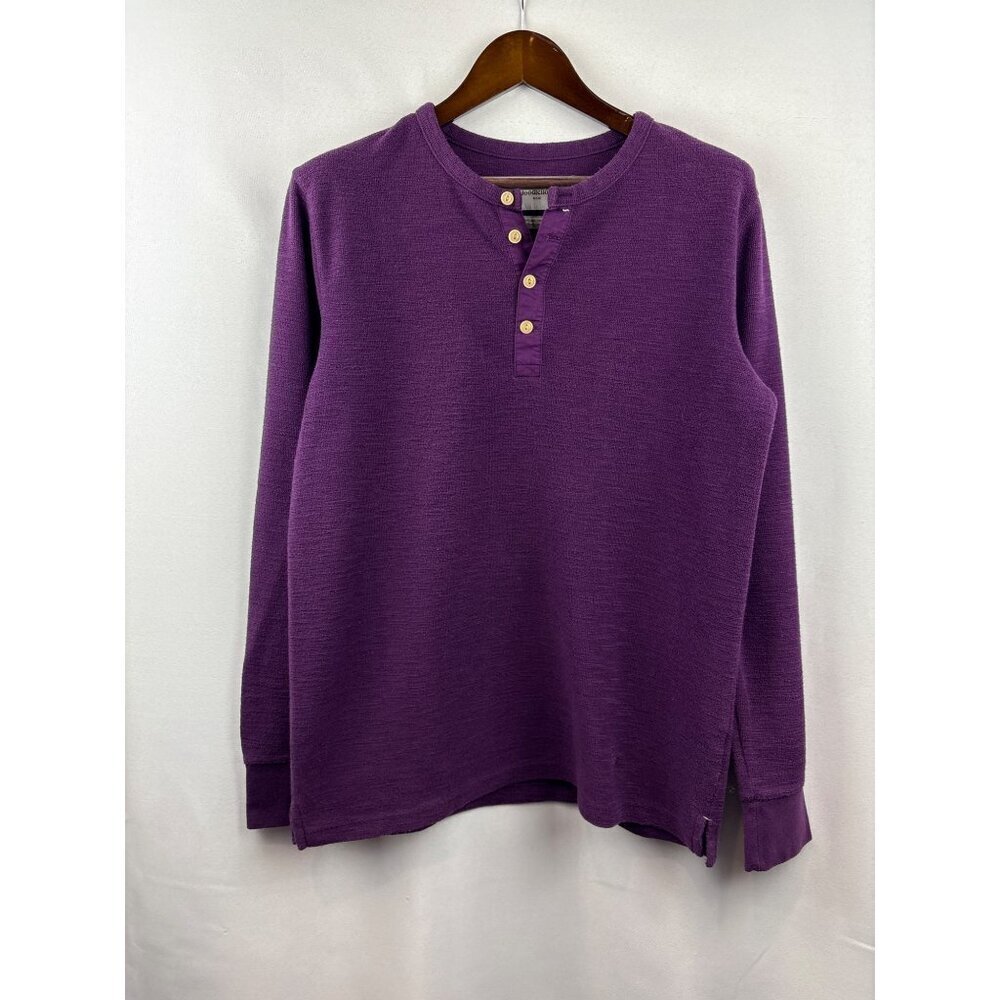 Men’s Goodfellow Large Plum Purple Long Sleeve Thermal Shirt